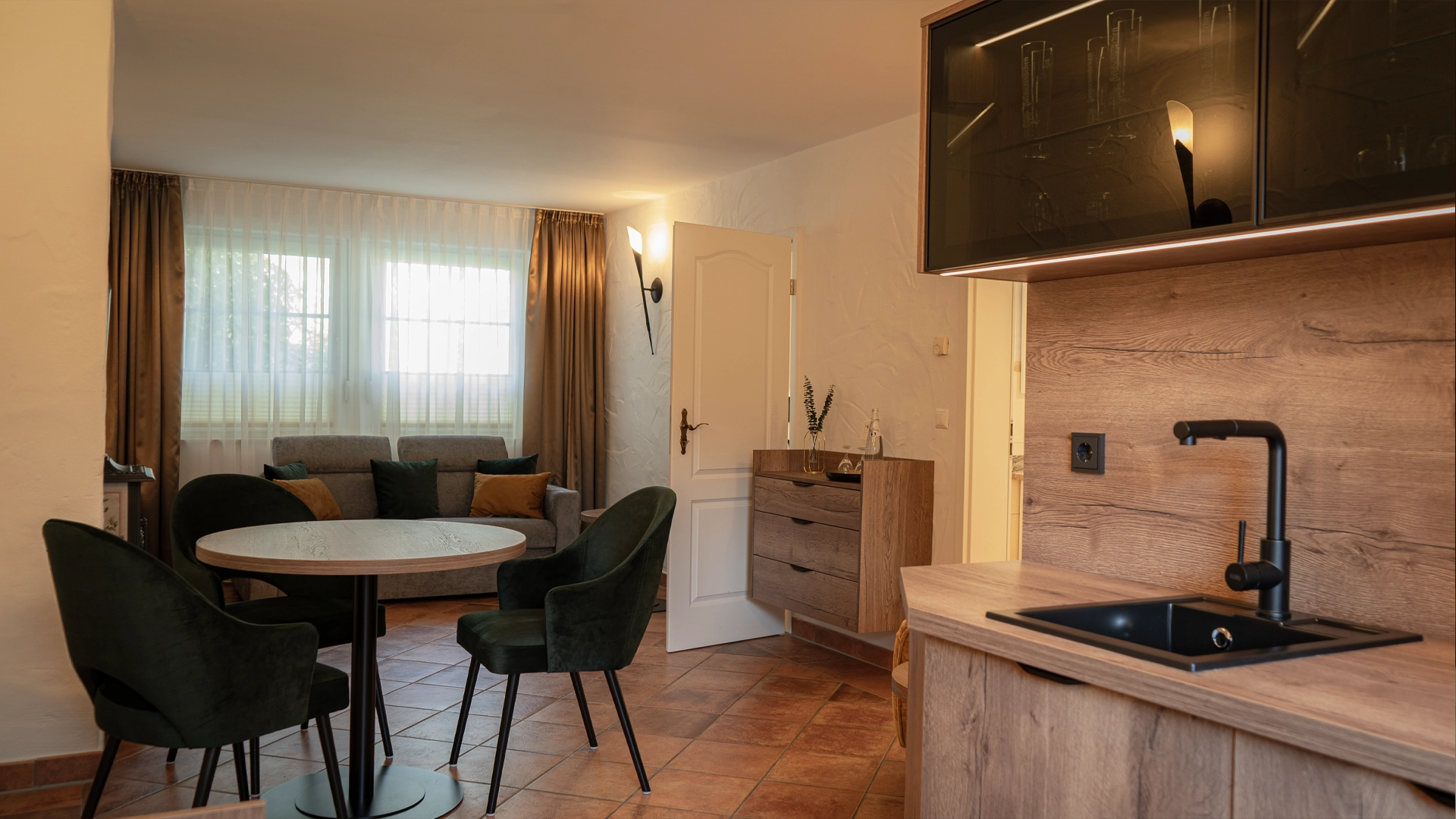 Kamin-Suite im Hotel Zum Schlangenkönig