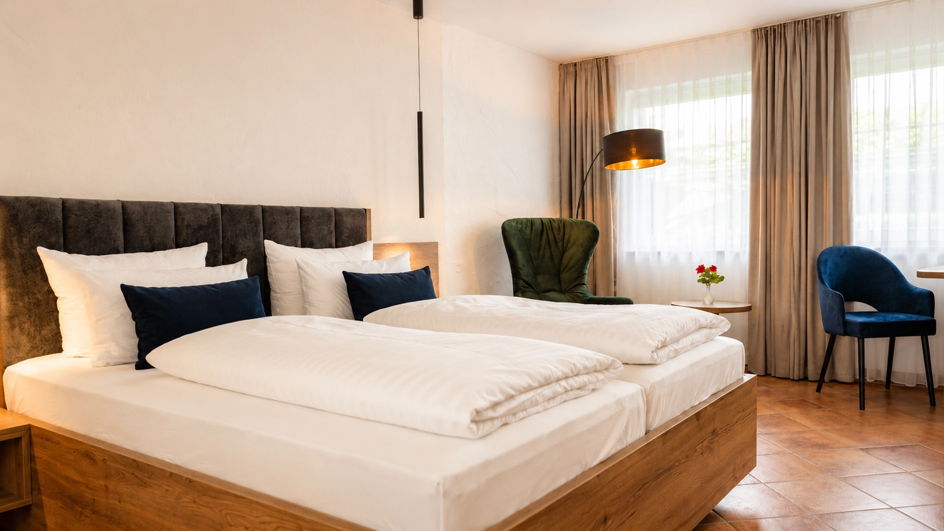 Standard Doppelzimmer im Hotel Zum Schlangenkönig