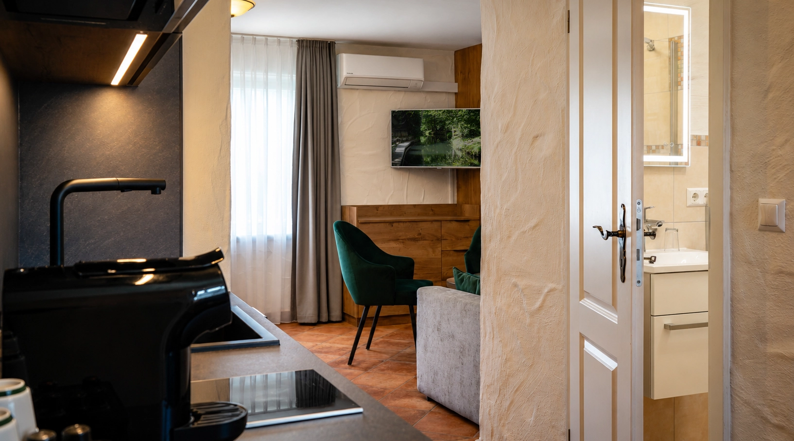 Ein-Raum Apartment im Spreewald